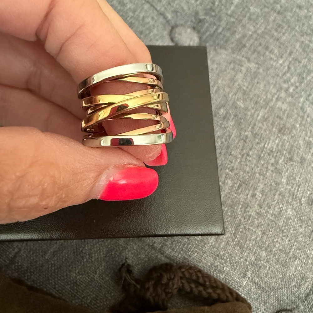 Michael Kors Gold and Silver Ring